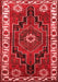Persian Red Traditional Area Rugs