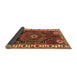 Sideview of Persian Brown Traditional Rug, tr644brn