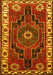 Persian Yellow Traditional Rug, tr644yw