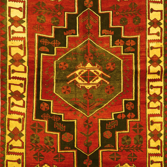 Persian Yellow Traditional Rug, tr644yw