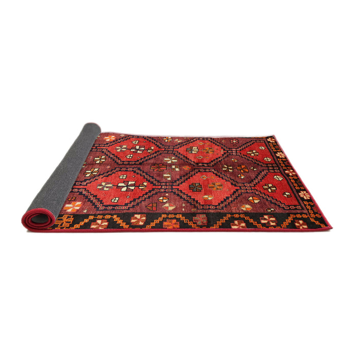 Sideview of Traditional Red Persian Rug, tr645