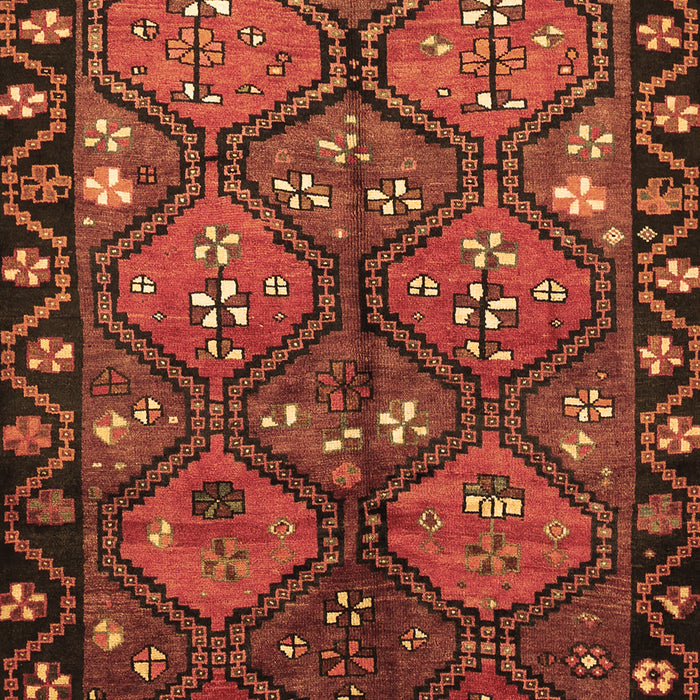 Machine Washable Persian Brown Traditional Rug, wshtr645brn