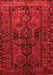 Persian Red Traditional Area Rugs