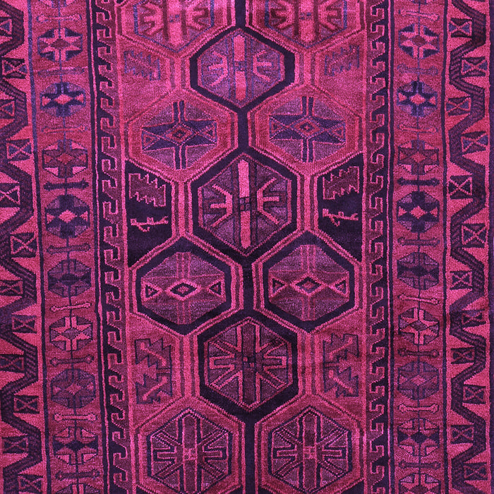 Machine Washable Persian Purple Traditional Area Rugs, wshtr646pur