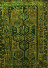 Persian Green Traditional Rug, tr646grn