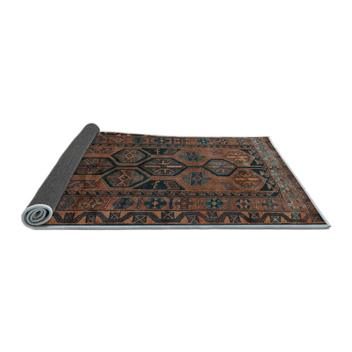 Sideview of Persian Light Blue Traditional Rug, tr646lblu
