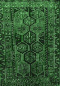 Persian Emerald Green Traditional Rug, tr646emgrn
