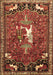 Animal Brown Traditional Rug, tr647brn