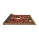 Sideview of Animal Brown Traditional Rug, tr647brn