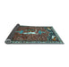 Sideview of Animal Light Blue Traditional Rug, tr647lblu