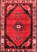 Persian Red Traditional Area Rugs