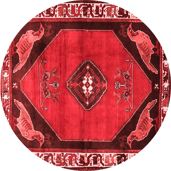 Machine Washable Persian Red Traditional Rug, wshtr648red