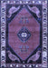 Persian Blue Traditional Rug, tr648blu