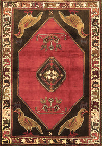 Persian Brown Traditional Rug, tr648brn