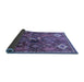 Sideview of Persian Blue Traditional Rug, tr649blu