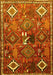 Persian Yellow Traditional Rug, tr649yw