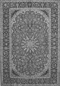 Medallion Gray Traditional Rug, tr64gry