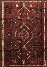 Southwestern Brown Country Rug, tr650brn