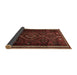 Sideview of Southwestern Brown Country Rug, tr650brn