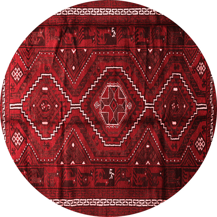 Machine Washable Southwestern Red Country Rug, wshtr650red