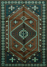 Persian Turquoise Traditional Rug, tr651turq