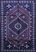 Persian Blue Traditional Rug, tr651blu