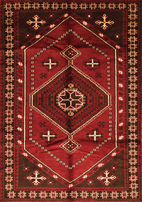 Persian Orange Traditional Rug, tr651org