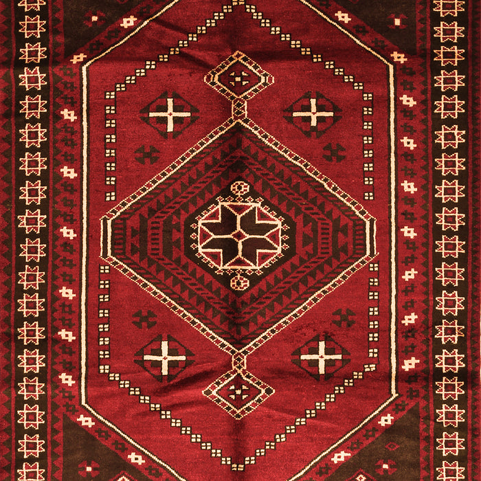 Persian Orange Traditional Rug, tr651org