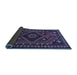 Sideview of Persian Blue Traditional Rug, tr651blu