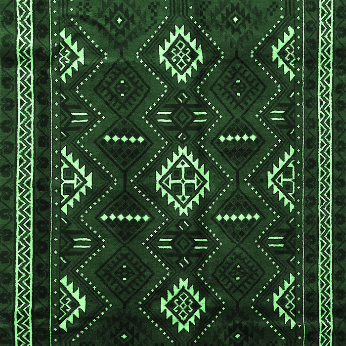Southwestern Emerald Green Country Rug, tr652emgrn