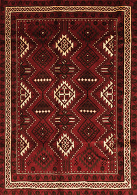 Southwestern Orange Country Rug, tr652org