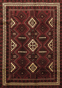 Southwestern Brown Country Rug, tr652brn