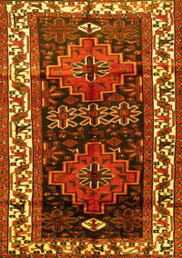 Persian Yellow Traditional Rug, tr653yw