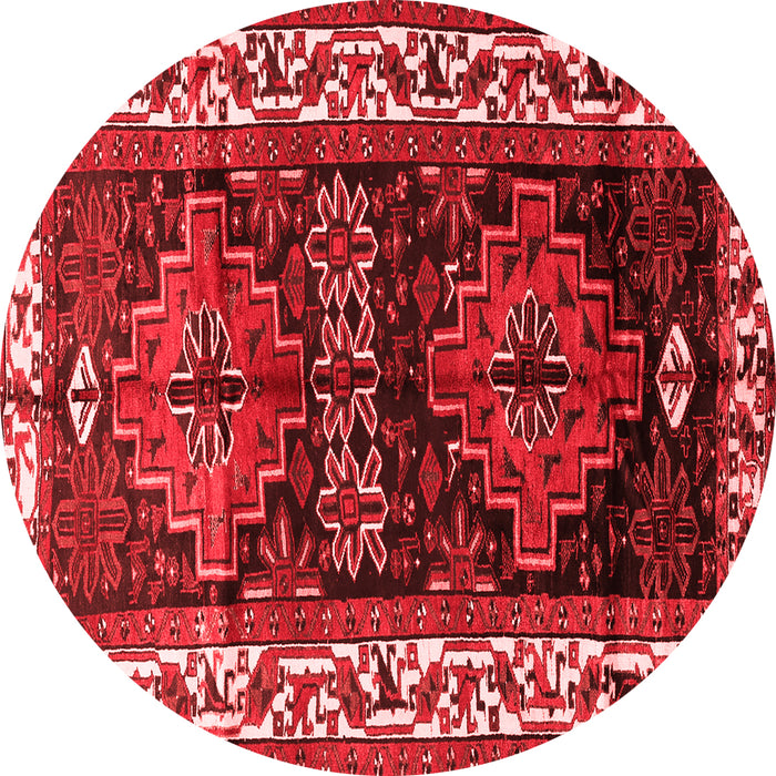 Machine Washable Persian Red Traditional Rug, wshtr653red