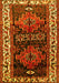 Machine Washable Persian Yellow Traditional Rug, wshtr653yw