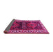 Sideview of Persian Pink Traditional Rug, tr653pnk