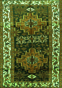 Persian Green Traditional Rug, tr653grn
