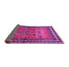 Sideview of Persian Purple Traditional Rug, tr654pur