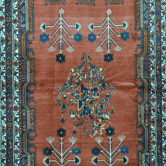 Persian Light Blue Traditional Rug, tr654lblu
