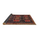 Sideview of Traditional Deep Red Persian Rug, tr655