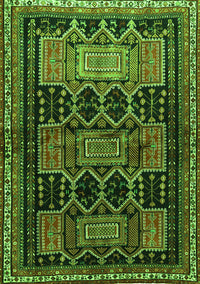 Persian Green Traditional Rug, tr655grn