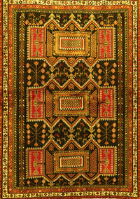 Persian Yellow Traditional Rug, tr655yw