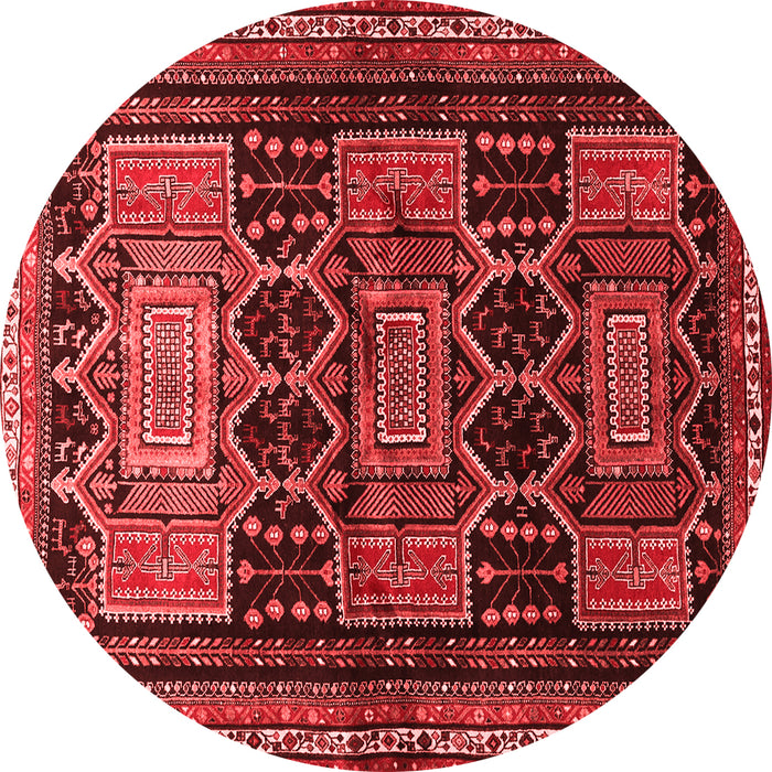 Machine Washable Persian Red Traditional Rug, wshtr655red