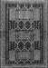 Persian Gray Traditional Rug, tr655gry