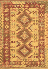 Southwestern Brown Country Rug, tr656brn