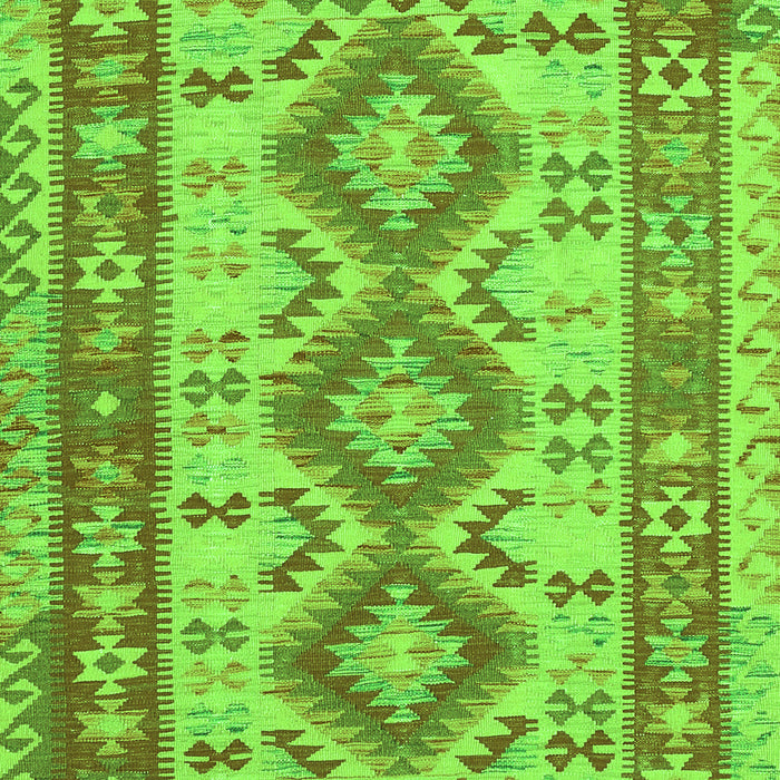 Southwestern Green Country Rug, tr656grn