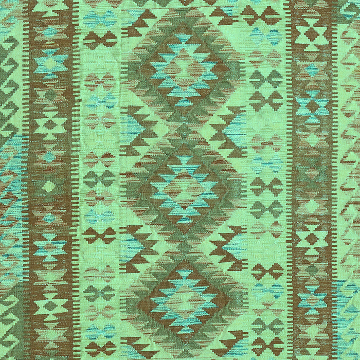 Southwestern Turquoise Country Rug, tr656turq