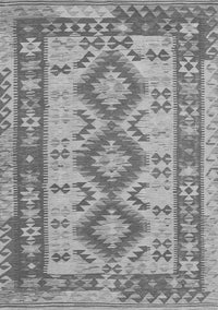 Southwestern Gray Country Rug, tr656gry