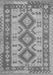 Southwestern Gray Country Rug, tr656gry