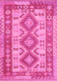 Southwestern Pink Country Rug, tr656pnk